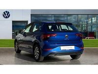 Used VW Polo Life 95 HP (69 kW) 2023 Blue Hatchback