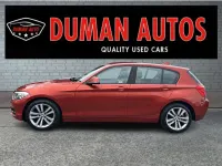 Used BMW 118 Sport Line 136 HP (100 kW) 2017 Orange Hatchback