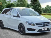 Used Mercedes B180 Executive 122 HP (89 kW) 2015 White Hatchback
