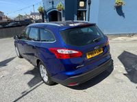 Used Ford Focus Titanium 125 HP (91 kW) 2014 Blue Estate