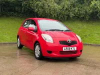 Used Toyota Yaris 2008 Red Hatchback
