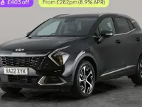 Used Kia Sportage 230 HP (169 kW) 2022 Black SUV