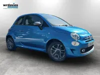 Used Fiat 500 S 69 HP (50 kW) 2017 Blue Hatchback