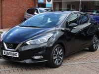 Used Nissan Micra Acenta 90 HP (66 kW) 2019 Black Hatchback