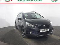 Begagnad Peugeot 2008 GT-line 131 HK (96 kW) 2019 Svart SUV