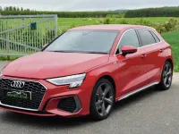Used Audi A3 S-Line 190 HP (139 kW) 2022 Red Sedan