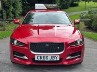 Used Jaguar XE R-Sport 163 HP (119 kW) 2016 Red Sedan