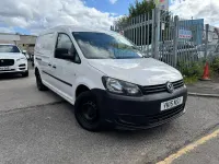 Used VW Caddy Startline 102 HP (75 kW) 2015 White MPV