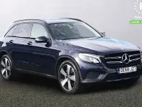 Used Mercedes GLC220 Urban 170 HP (125 kW) 2019 Blue SUV
