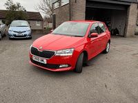 Used Skoda Fabia SE 75 HP (55 kW) 2019 Red Hatchback