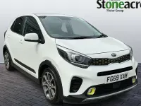 Used Kia Picanto X-Line 84 HP (61 kW) 2019 White Hatchback