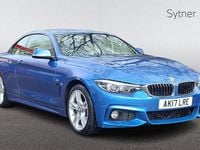 Used BMW 440 M Sport 326 HP (239 kW) 2017 Blue Cabriolet