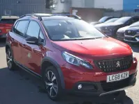 Käytetty Peugeot 2008 GT-line 2019 Punainen Katumaasturi