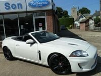 Used Jaguar XKR 510 HP (375 kW) 2009 White Cabriolet