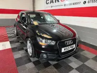 Used Audi A1 S-Line 122 HP (89 kW) 2012 Black Hatchback