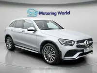 Used Mercedes GLC220 AMG line 194 HP (142 kW) 2022 Silver SUV