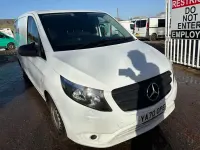 Used Mercedes Vito Progressive 100 HP (73 kW) 2021 White Van
