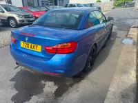 Used BMW 420 M Sport 2015 Blue Cabriolet