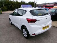 Used Dacia Sandero Comfort 2022 White Hatchback