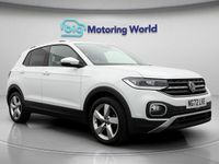 Used VW T-Cross SEL 110 HP (80 kW) 2022 White SUV