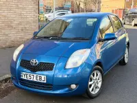 Used Toyota Yaris SR 85 HP (62 kW) 2007 Blue Hatchback