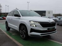 Used Skoda Karoq SportLine 110 HP (80 kW) 2022 White SUV