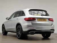 Used Mercedes GLC220 AMG line 367 HP (269 kW) 2018 Silver SUV