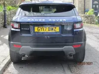 Used Land Rover Range Rover evoque SE 150 HP (110 kW) 2017 Blue Estate