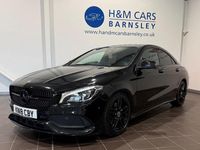 Used Mercedes CLA220 AMG line 177 HP (130 kW) 2018 Black Sedan
