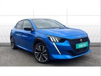 Used Peugeot e-208 GTi 100 kW (136 HP) 2021 Blue Hatchback