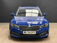 Used Skoda Superb SE L 218 HP (160 kW) 2020 Blue Estate