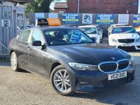 Used BMW 330e 2021 Black Sedan