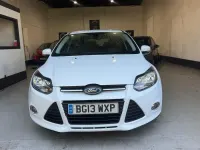 Used Ford Focus Zetec 2013 White Hatchback