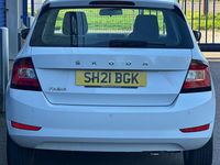 Used Skoda Fabia SE 95 HP (69 kW) 2021 White Hatchback