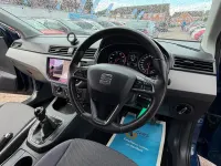 Used Seat Ibiza SE Technology 75 HP (55 kW) 2018 Blue Hatchback