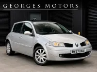 Used Renault Mégane II Dynamique 112 HP (82 kW) 2007 Silver Hatchback