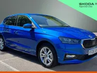 Used Skoda Fabia SE L 116 HP (85 kW) 2026 Race blue metallic Hatchback