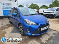 Used Toyota Yaris Hybrid 2020 Blue Hatchback