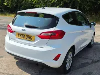 Used Ford Fiesta Zetec 2018 White Hatchback