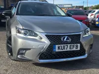 Used Lexus CT200h Sport Line 2017 Silver Hatchback