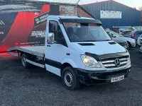 Used Mercedes Sprinter 88 HP (64 kW) 2010 White Van