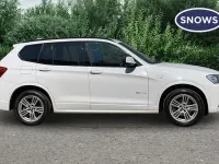Used BMW X3 M Sport 184 HP (135 kW) 2012 White SUV