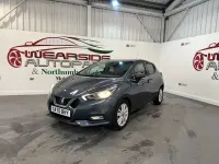 Second-hand Nissan Micra Acenta 100 CP (73 kW) 2020 Gri Hatchback