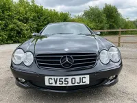 Used Mercedes SL500 306 HP (225 kW) 2005 Black Cabriolet