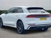 Used Audi Q8 Black Edition 340 HP (250 kW) 2022 White SUV
