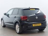 Used VW Polo SE 65 HP (47 kW) 2019 Black Hatchback