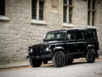 Used Land Rover Defender 122 HP (89 kW) 2009 Black Estate