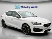 Used Cupra Leon 150 HP (110 kW) 2023 White Hatchback