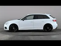 Used Audi A3 Black Edition 2018 White Sedan