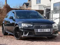 Used Audi A4 S-Line 190 HP (139 kW) 2019 Black Estate